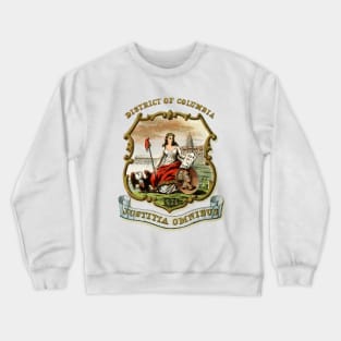 1876 District of Columbia Coat of Arms Crewneck Sweatshirt